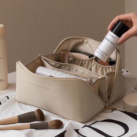 Luxuriöse Kosmetiktasche Damen Elegante Aufbewahrung für Make-up & Pflege