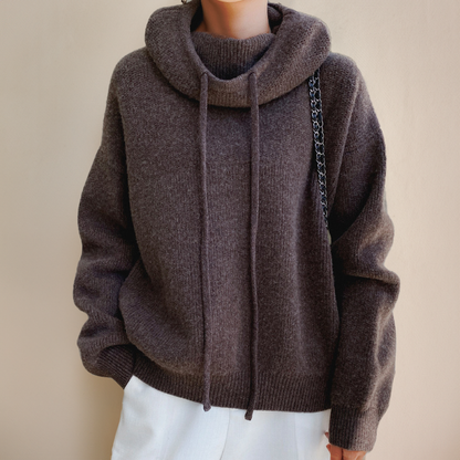 Merinowolle Rollkragenpullover Damen Elegant & bequem