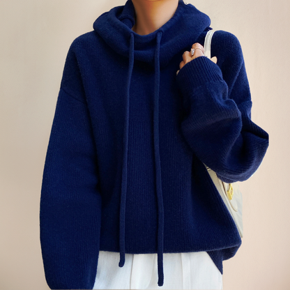 Merinowolle Rollkragenpullover Damen Elegant & bequem