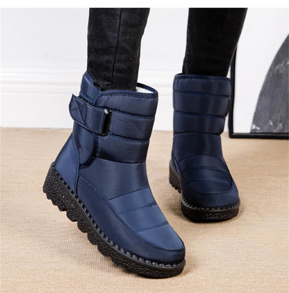 Wasserdichte Damen Winterstiefel Rutschfest, Gepolstert & Baumwolle